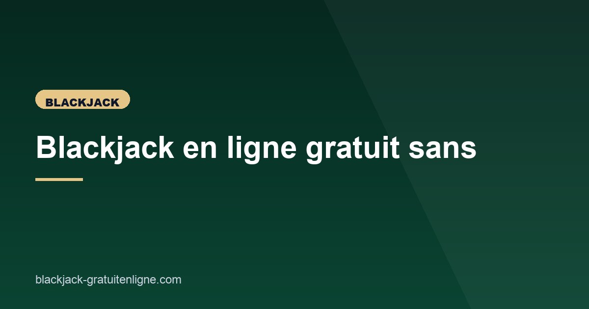 Illustration de l'article consacré au blackjack sans téléchargement