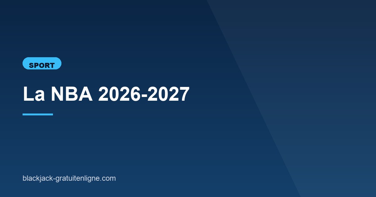 Illustration de l'article consacré à la NBA 2026-2027