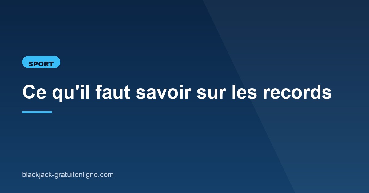 Illustration de l'article consacré aux records d'affluence
