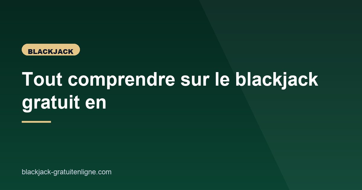 Illustration de l'article consacré au blackjack gratuit en ligne